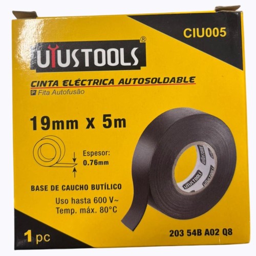 CINTA AUTOSOLDABLE AUTOVULCANIZANTE 5MT UYUSTOOLS FERREJIDO