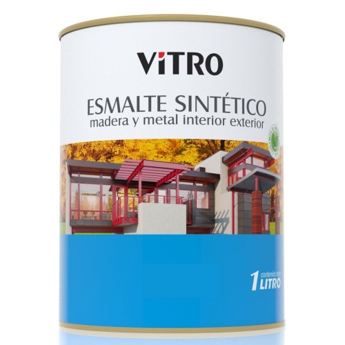 PINTURA ESMALTE SINTETICO VITRO BR CEDRO 1L