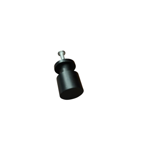 Tirador Boton 20mm Metalico Negro Lh-3426- Ferrejido