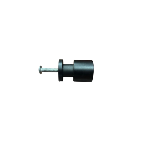 Tirador Boton 20mm Metalico Negro Lh-3426- Ferrejido