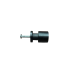Tirador Boton 20mm Metalico Negro Lh-3426- Ferrejido