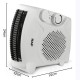 CALOVENTILADOR  ESTUFA ELECTRICA RAF 1183 2000W FERREJIDO