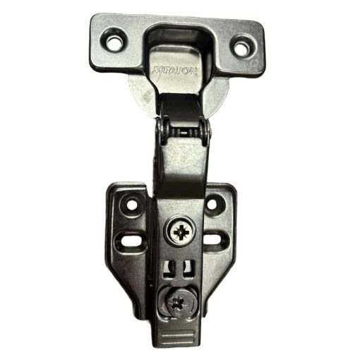 BISAGRA AUTORRETEN C/ PISTON NEGRA 35MM CURVA PAR