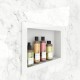 Nicho Empotrar Embutir Ducha Baño 60x33x8CM Blanco