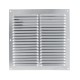REJILLA VENTILACION 150 X 150 - ALUMINIO C/ MOSQUITERO
