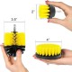 ACCESORIOS CEPILLOS LAVADO P/ TALADRO X 4 PIEZAS FERREJIDO