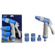 PISTOLA RIEGO PLASTICA AMI 3 CONECTORES ACOPLE RAPIDO