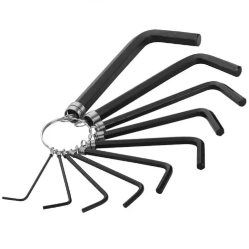 JUEGO 10 LLAVES ALLEN HEXAGONALES WOKIN