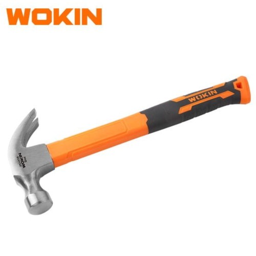 MARTILLO DE UÑA FIBRA 16OZ 29MM 450G  WOKIN