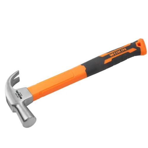 MARTILLO DE UÑA ACERO WOKIN 25MM MANGO FIBRA DE VIDRIO