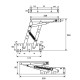 BRAZO ELEVADOR BISAGRA X2 ELEVABLE DE TAPA MESA FERREJIDO