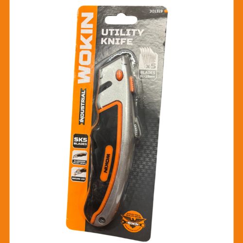 TRINCHETA ALUMINIO P/CUERO 5 HOJAS WOKIN INDUSTRIAL