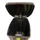 PAPELERA CESTO BASURA C/ PEDAL 20L NEGRA