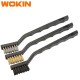 JUEGO MINI CEPILLOS DE ALAMBRE WOKIN 3 PIEZAS
