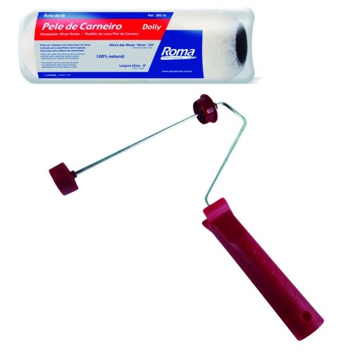 RODILLO LANA NATURAL ROMA 23CM 285 19