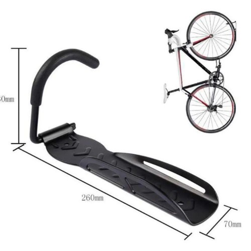 GANCHO SOPORTE PARA COLGAR BICICLETA RUEDA PARED FERREJIDO