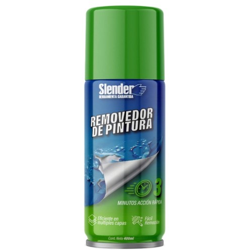 REMOVEDOR PINTURA SLENDER 400ML ALTA REMOCION