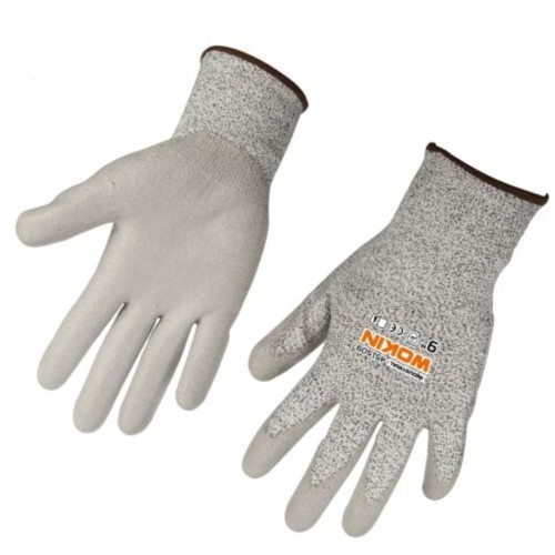 GUANTE PROTECCION ANTICORTE INDUSTRIAL WOKIN TALLE 9 FERREJIDO