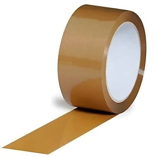 CINTA ADHESIVA DE EMBALAJE EMPAQUE 48MMX100M MARRON