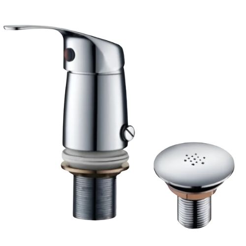 MONOCOMANDO WICO BIDET CON TRANSFERENCIA 40MM CROMADO