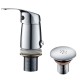 MONOCOMANDO WICO BIDET CON TRANSFERENCIA 40MM CROMADO