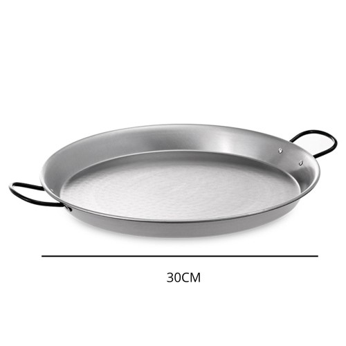 PAELLERA 30CM VALENCIANA PULIDA 4 PORCIONES VAELLO