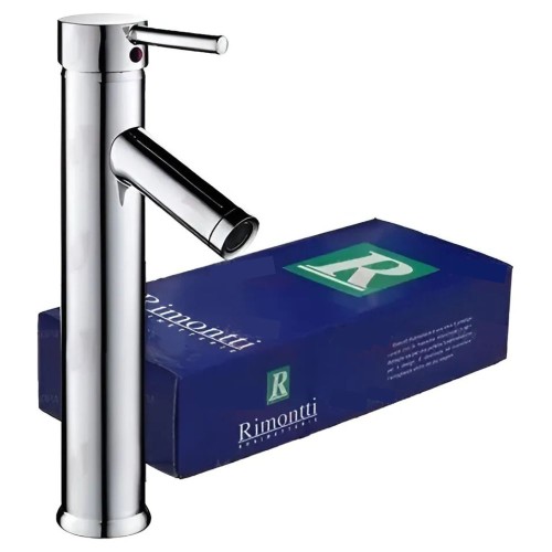 MONOCOMANDO LAVATORIO PALITO 31 CM PICO ANGULO RIMONTTI