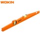 NIVEL ALUMINIO 2 BURBUJAS HORIZONTAL Y VERTICAL 40CM WOKIN