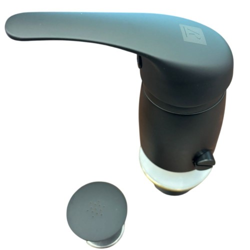 MONOCOMANDO BIDET CON TRANSFERENCIA NEGRO 35MM RIMONTTI