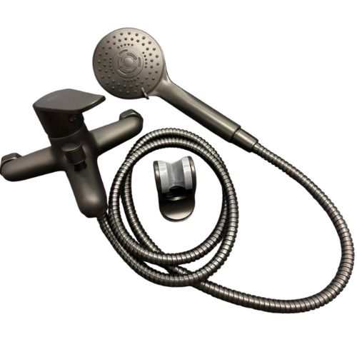 MONOCOMANDO BAÑERA WICO NEGRO 35MM GRIFERIA NEGRO MATE