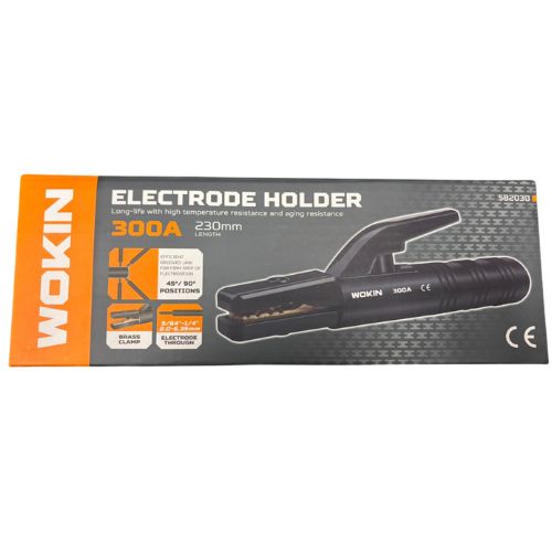PORTA ELECTRODO 300A WOKIN DISEÑO ERGONOMICO