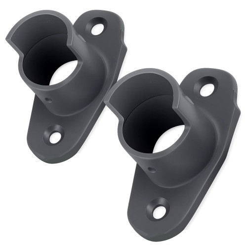 PAR SOPORTE P/ BARROTE CORTINA BAÑO ROPERO 8x3.5CM FERREJIDO
