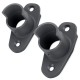 PAR SOPORTE P/ BARROTE CORTINA BAÑO ROPERO 8x3.5CM FERREJIDO