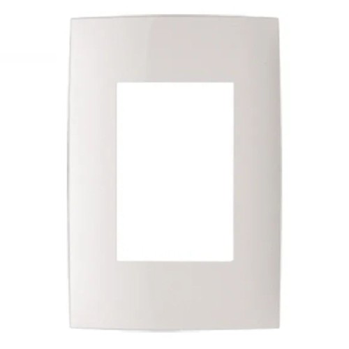 PLAQUETA 3 MODULOS PRESTA BLANCO 710150