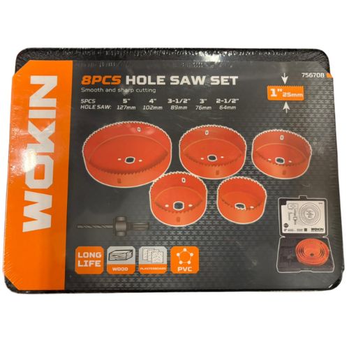 JUEGO DE 8 SIERRAS COPA CORONA WOKIN