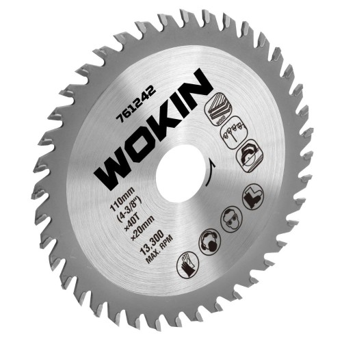 DISCO P/MADERA SIERRA CIRCULAR WOKIN 7 1/4  40D