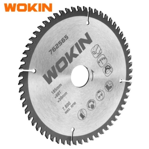 DISCO P/ MADERA Y ALUMINIO 10 PULGADS 254MM X 80D WOKIN