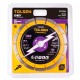 DISCO DIAMANTADO SEGMENTADO 115MM TOLSEN