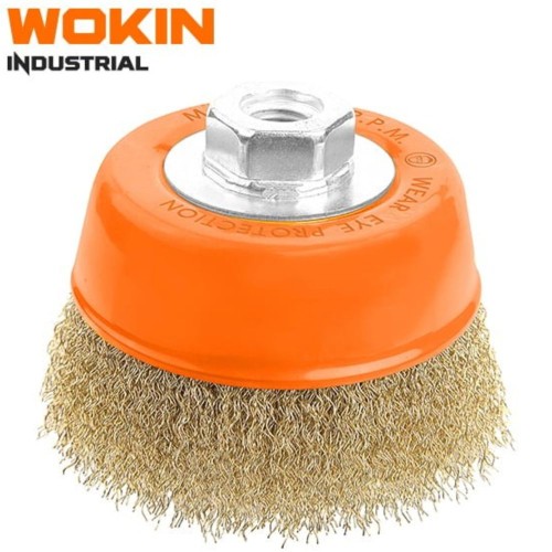 CEPILLO COPA P/ AMOLADORA  4 BRONCE WOKIN INDUSTRIAL 770004