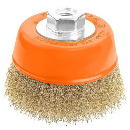 CEPILLO COPA P/ AMOLADORA  4 BRONCE WOKIN INDUSTRIAL 770004
