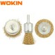 CEPILLO P/ TALADRO WOKIN 3PZS PLANO COPA ESCOBA