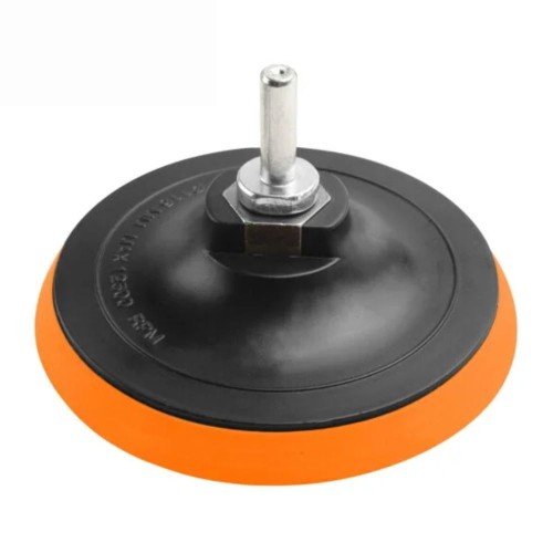 DISCO GOMA P/AMOLADORA Y TALADRO C/ VELCRO 4 1/2  PULGADAS WOKIN