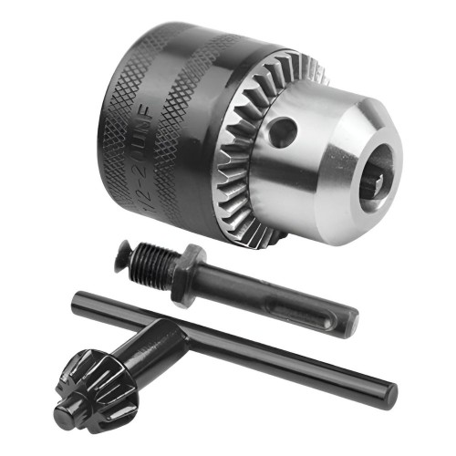 MANDRIL 13MM + LLAVE + ADAPTADOR SDS PLUS WOKIN