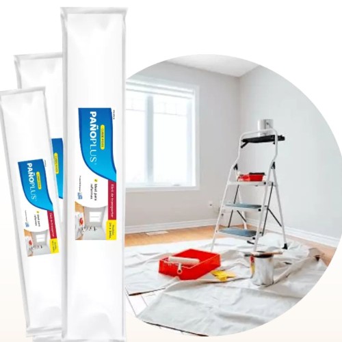 COBERTOR PAÑOPLUS CUBREPISO 1X3 METROS CUBRE PISO REUTILIZABLE