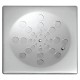 REJILLA ANTI INSECTO ACERO INOX ROTATIVA 10X10 DACUNHA