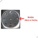 REJILLA ANTI INSECTO ACERO INOX ROTATIVA 10X10 DACUNHA