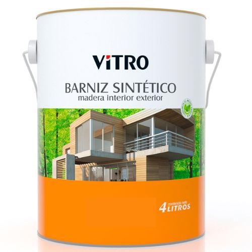 BARNIZ PROTECTOR SINTETICO VITRO BR COLOR NOGAL 4L