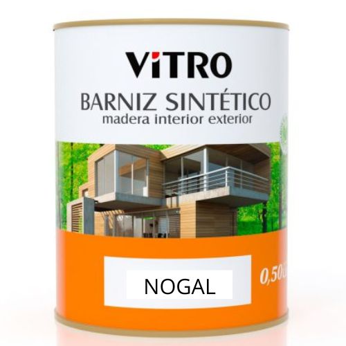 BARNIZ SINTETICO VITRO BR NOGAL 1L