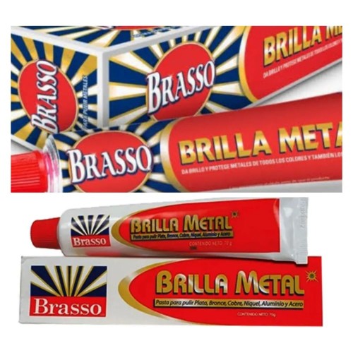 PASTE LIMPIADOR METALES BRILLAMETAL BRASSO 70GR