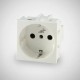 MODULO TOMA CORRIENTE PRESTA BLANCO SCHUKO C/ SEGURO 16A/250V 710137